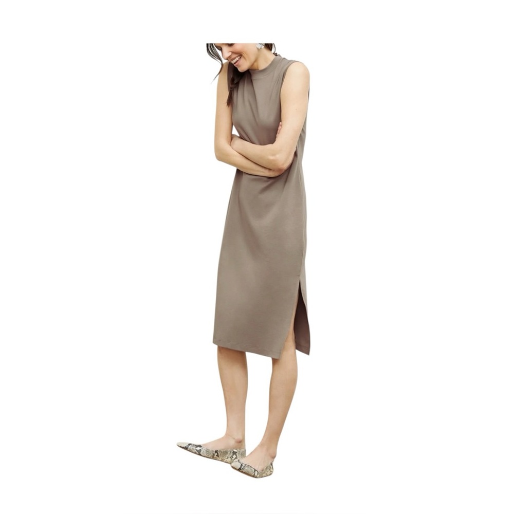 M.M. Lafleur The Lou Pima Cotton Midi Tank Dress